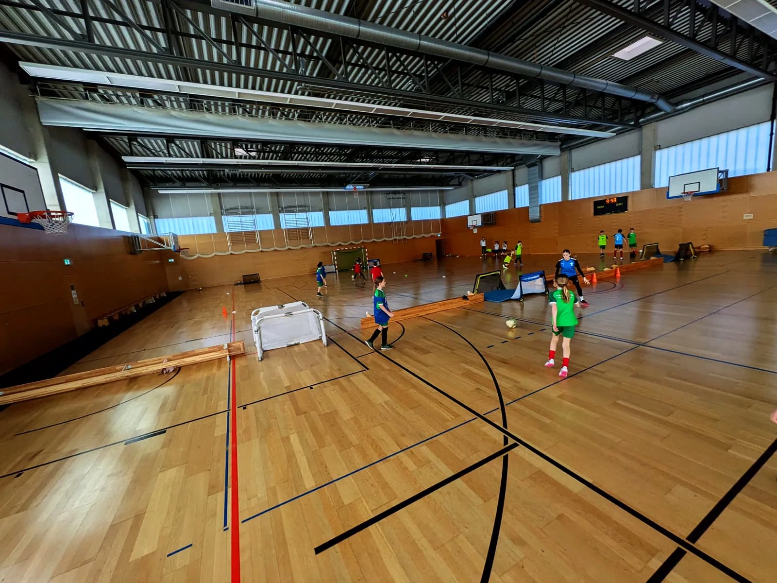 Wintercamp in der Halle